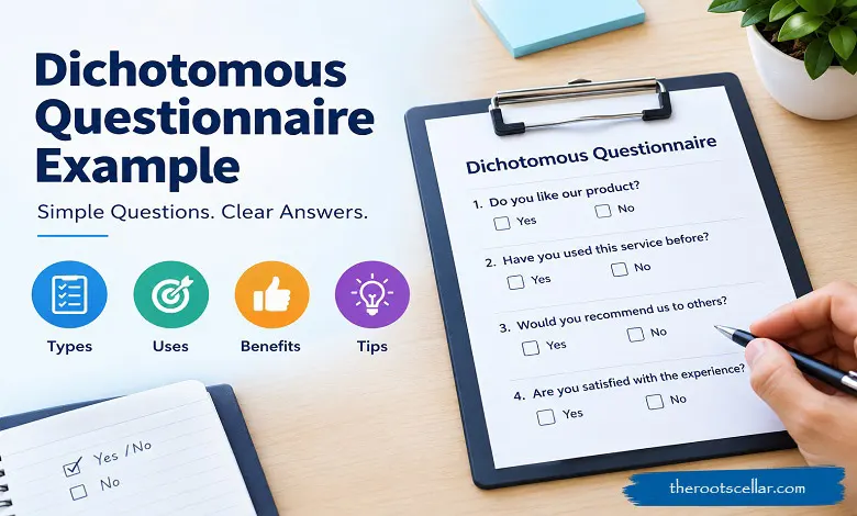 Dichotomous Questionnaire Example
